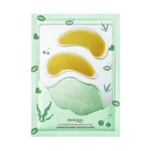 Mascara de ojos y labios