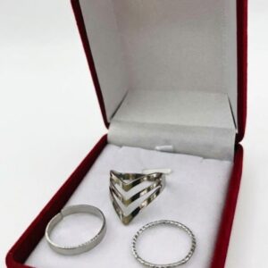 1- Set x3 anillos