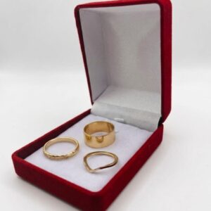 5. Set x3 anillos