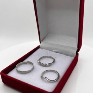 4- Set x3 anillos