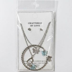 Set pulsera, collar y aros -3