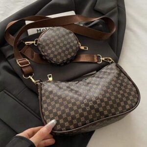 Bolso de hombro casual con monedero